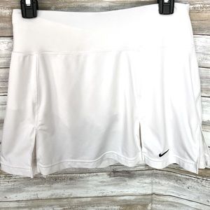 Nike white tennis skirt